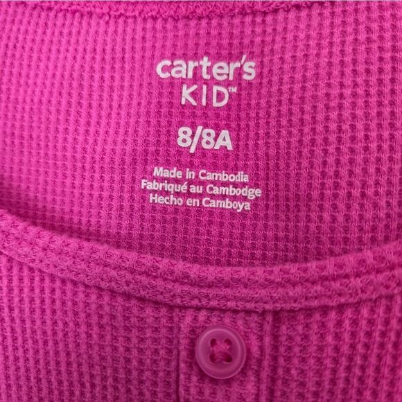 3/$20 Carter's long sleeve tshirt size 9 - Picture 2 of 4